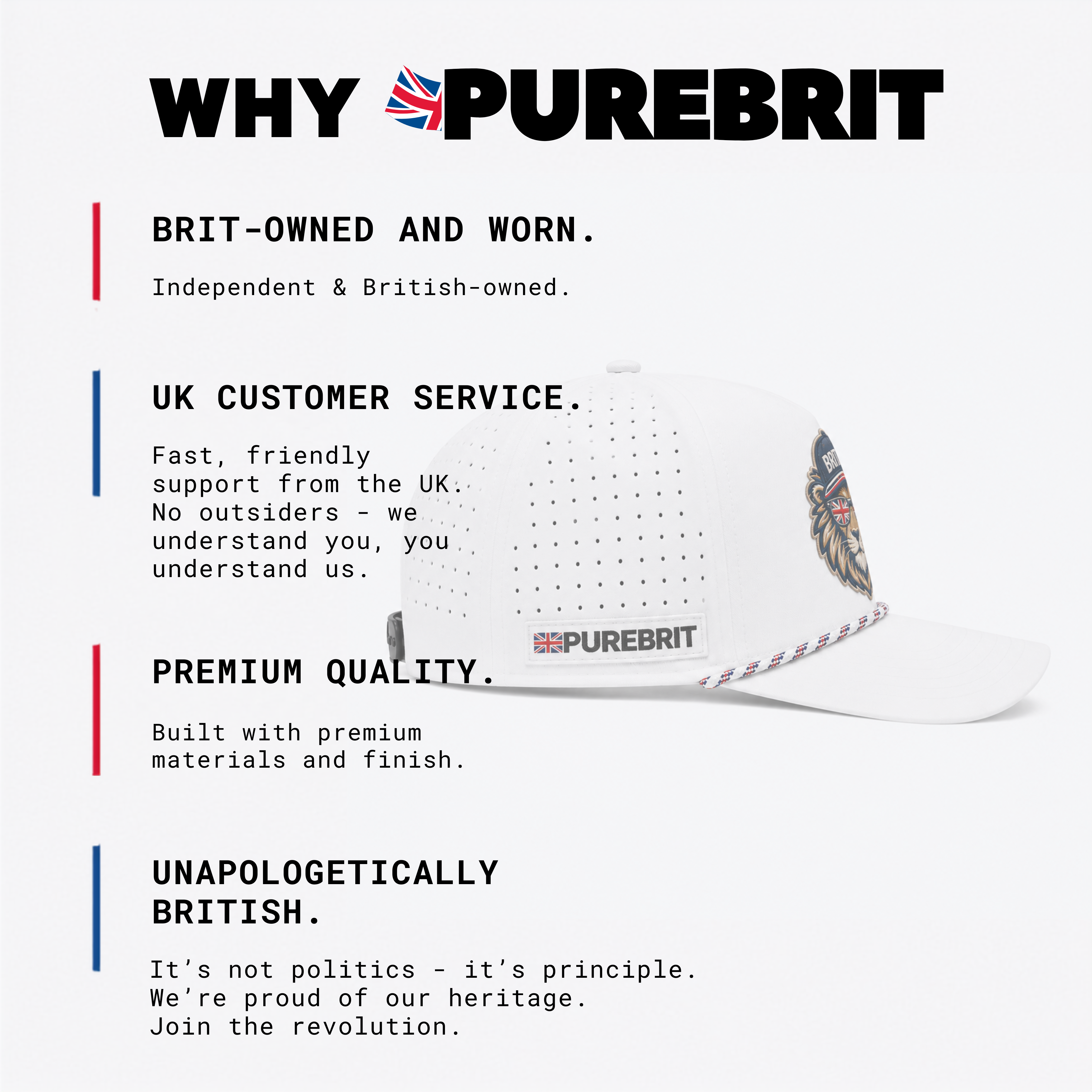Patriotic Lion Cap